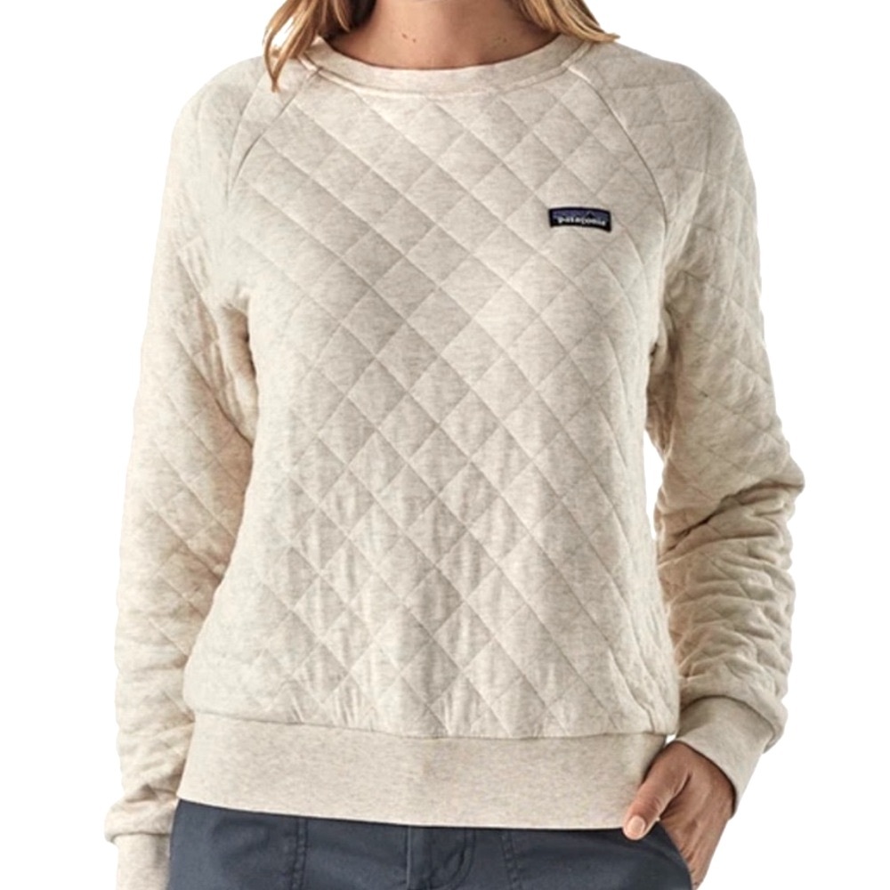 Patagonia Women’s Organic Cotton Quilt Crew Sweatshirt